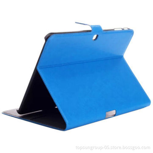 PU Leather Case, Crazy Horse Pattern, for Samsung Tab 4, with Card Slots and Wallet